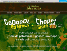 Tablet Screenshot of jilonamanteiga.com.br